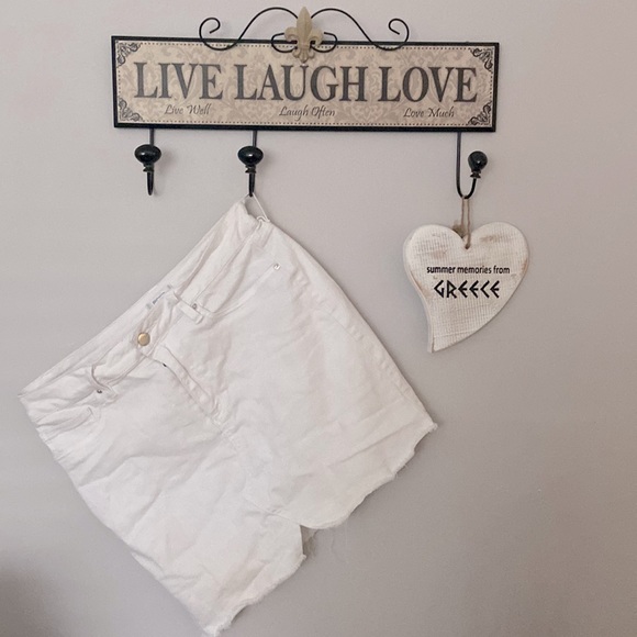 White Jean Skirt - Picture 2 of 4